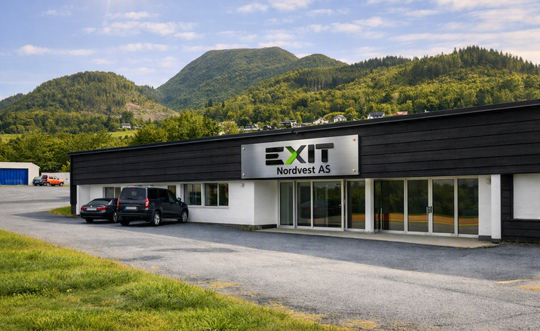 Exit Nordvest AS sitt lokale på Vatne