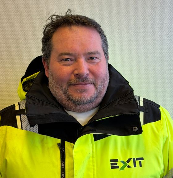 Portrett av Rune Orvik, daglig leder i Exit Nordvest AS